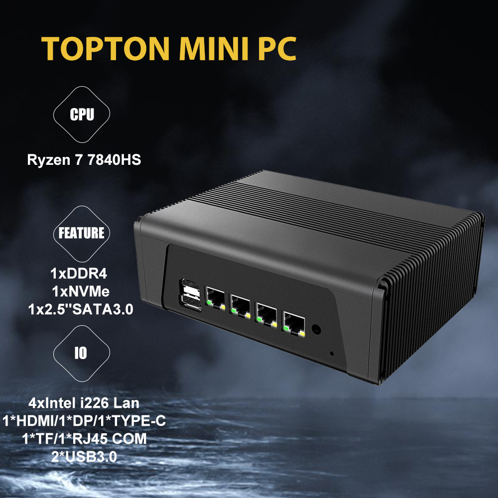 Amd Ryzen 7 7840Hs Mini Pc - Sonderangebot Mini Soft Router AMD Ryzen