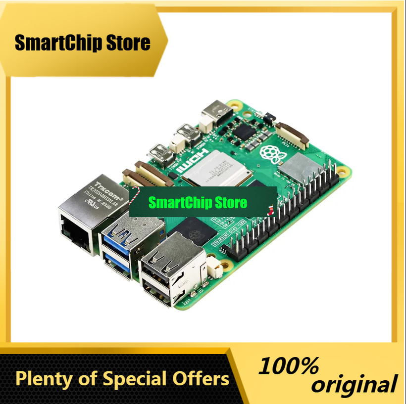 Raspberry Pi 5 8Gb Board - SmCpOfficial Original Raspberry Pi 5 Einplatinen-Computer