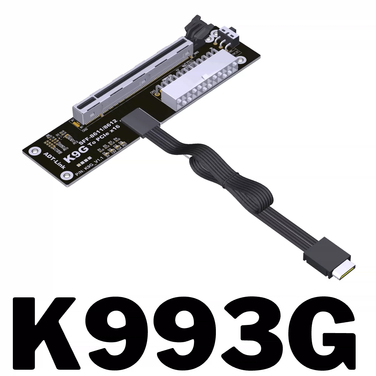 Oculink Egpu Mini Pc - K993G-BK7 PCI-E 5.0 x4 zu OCuLink