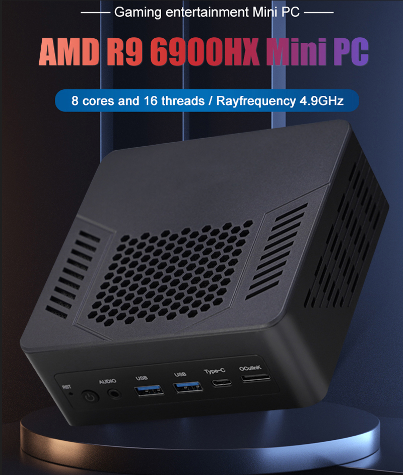 Amd Ryzen 9 7940Hs 64Gb Mini Pc - Qculink Mini-PC AMD Ryzen 9 8945HS