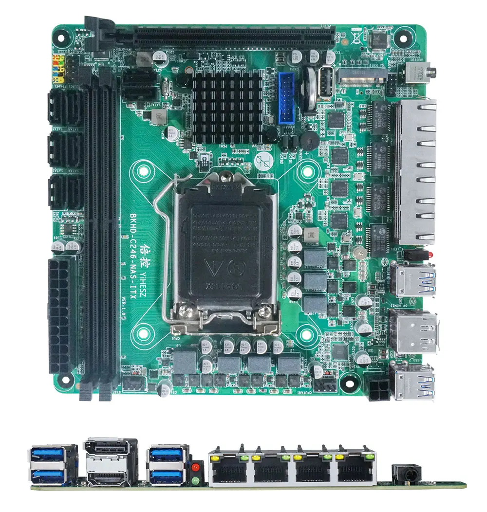 C246 ITX NAS-Motherboard unter – Nas Motherboard 8 Sata Mini Itx Bewertung und Preis