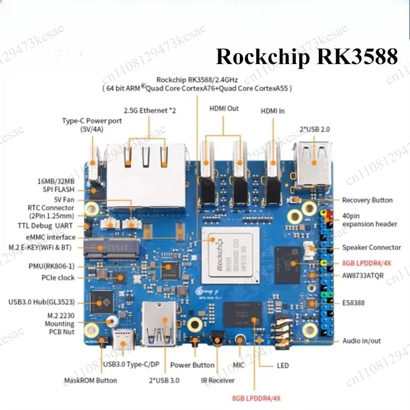 Orange Pi 5 Plus RK3588 SBC 16 – Orange Pi 5 Plus 16Gb Bewertung und Preis