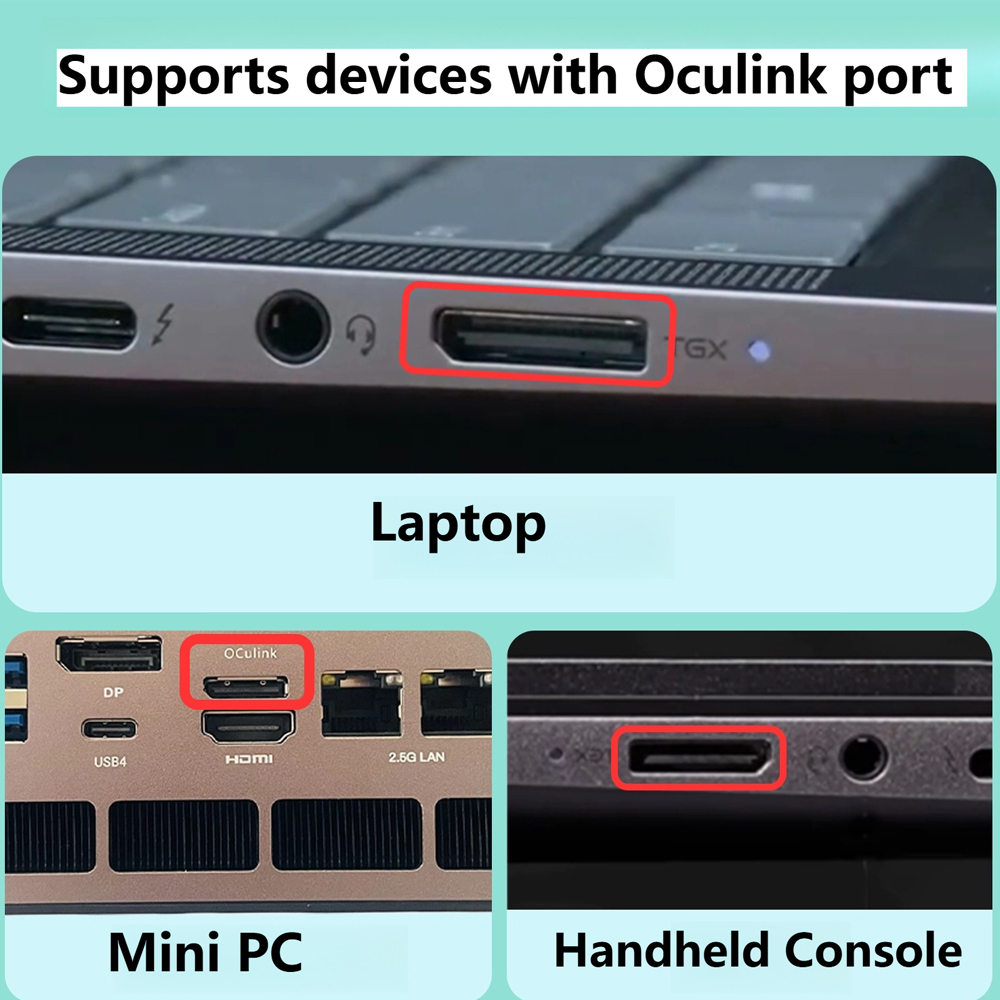 Oculink eGPU Grafikkarten-Dock – Oculink Egpu Mini Pc Bewertung und Preis