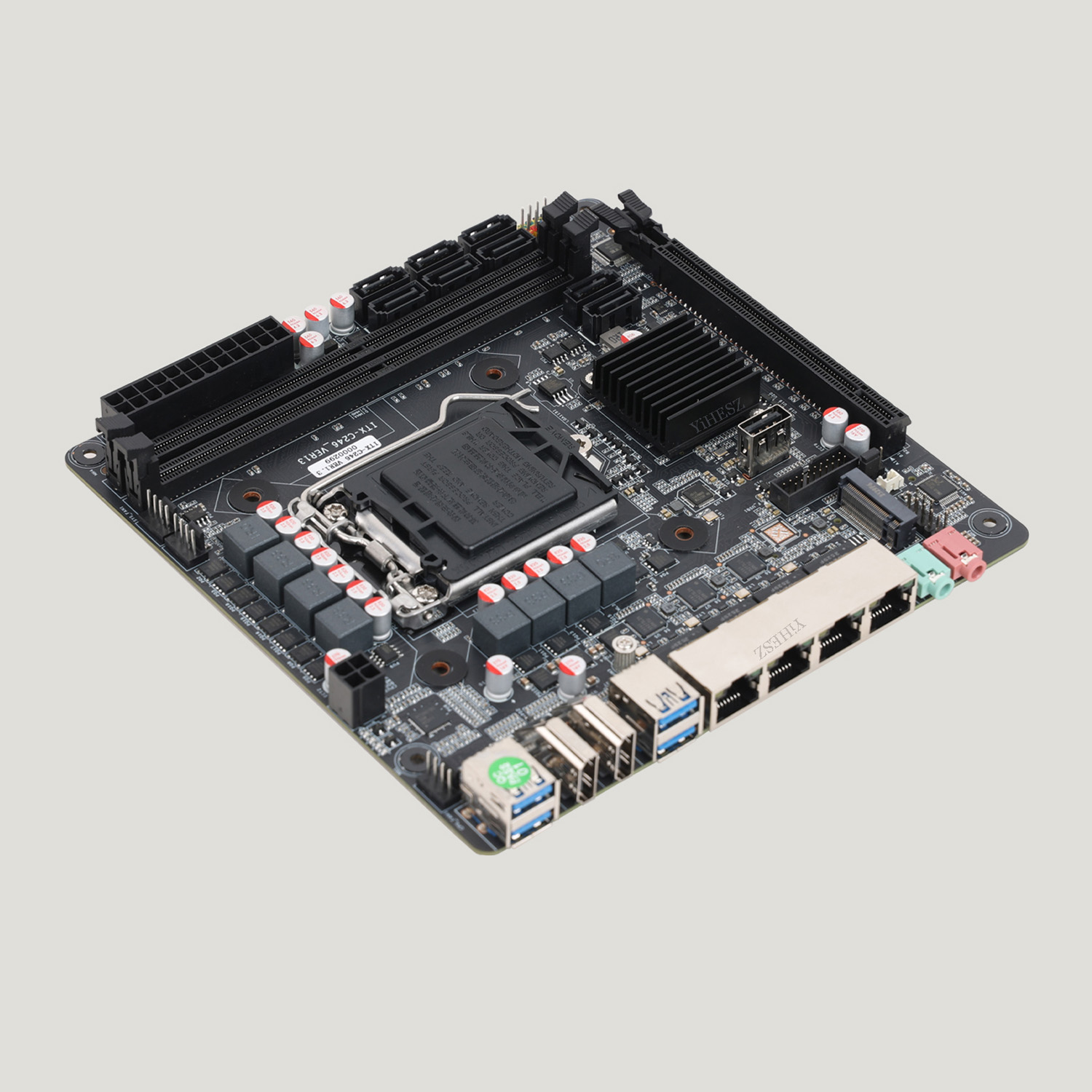 C246 Mini-ITX Motherboard 8-Ba – Nas Motherboard 8 Sata Mini Itx Bewertung und Preis