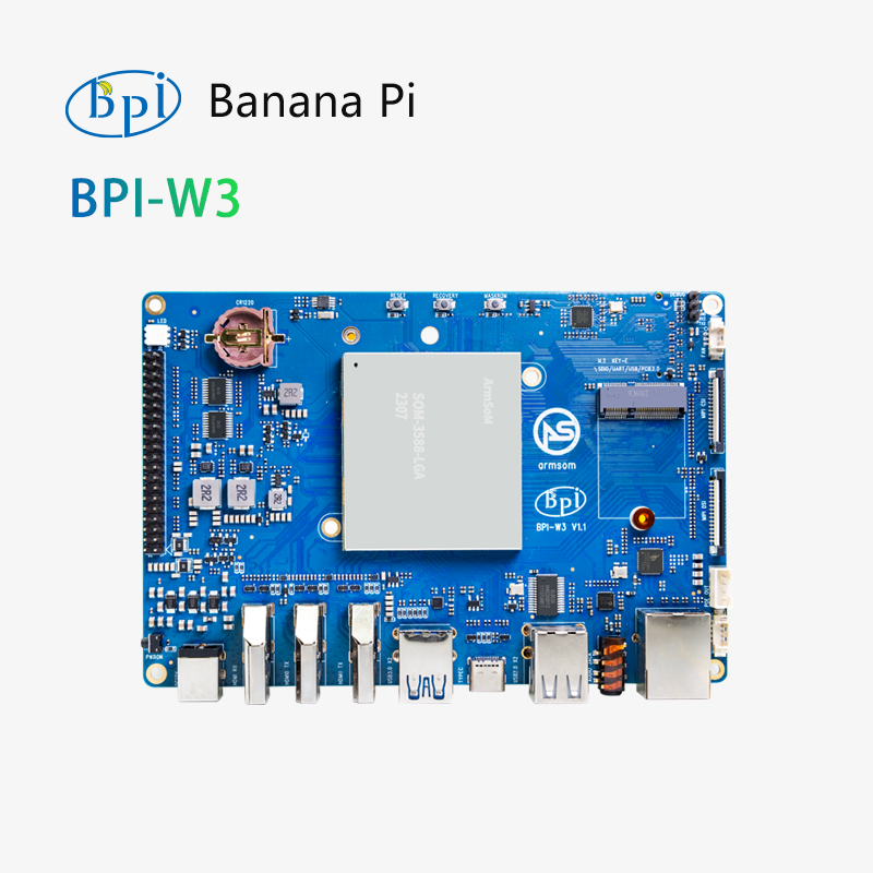 BPI W3 Open-Source-Router-Entw – Rockchip Rk3588 Development Board Bewertung und Preis