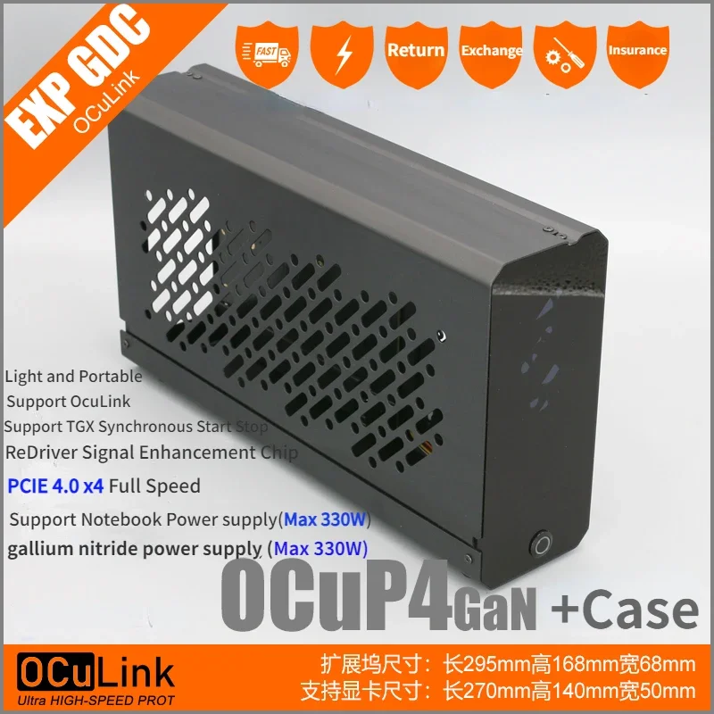 OCuP4GaN OCuLink GPU-Dock-Gehä – Oculink Egpu Mini Pc Bewertung und Preis