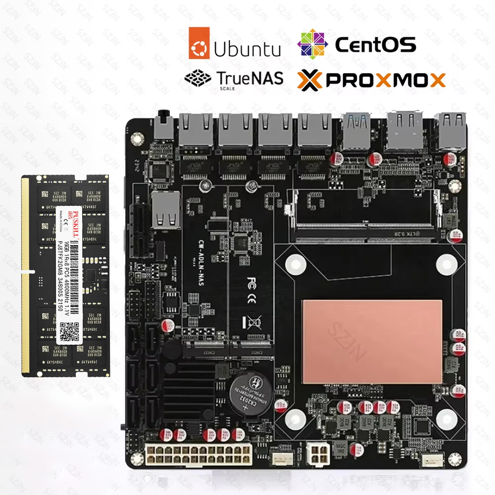 ITX N150 Motherboard NAS-Set A – Nas Motherboard 8 Sata Mini Itx Bewertung und Preis