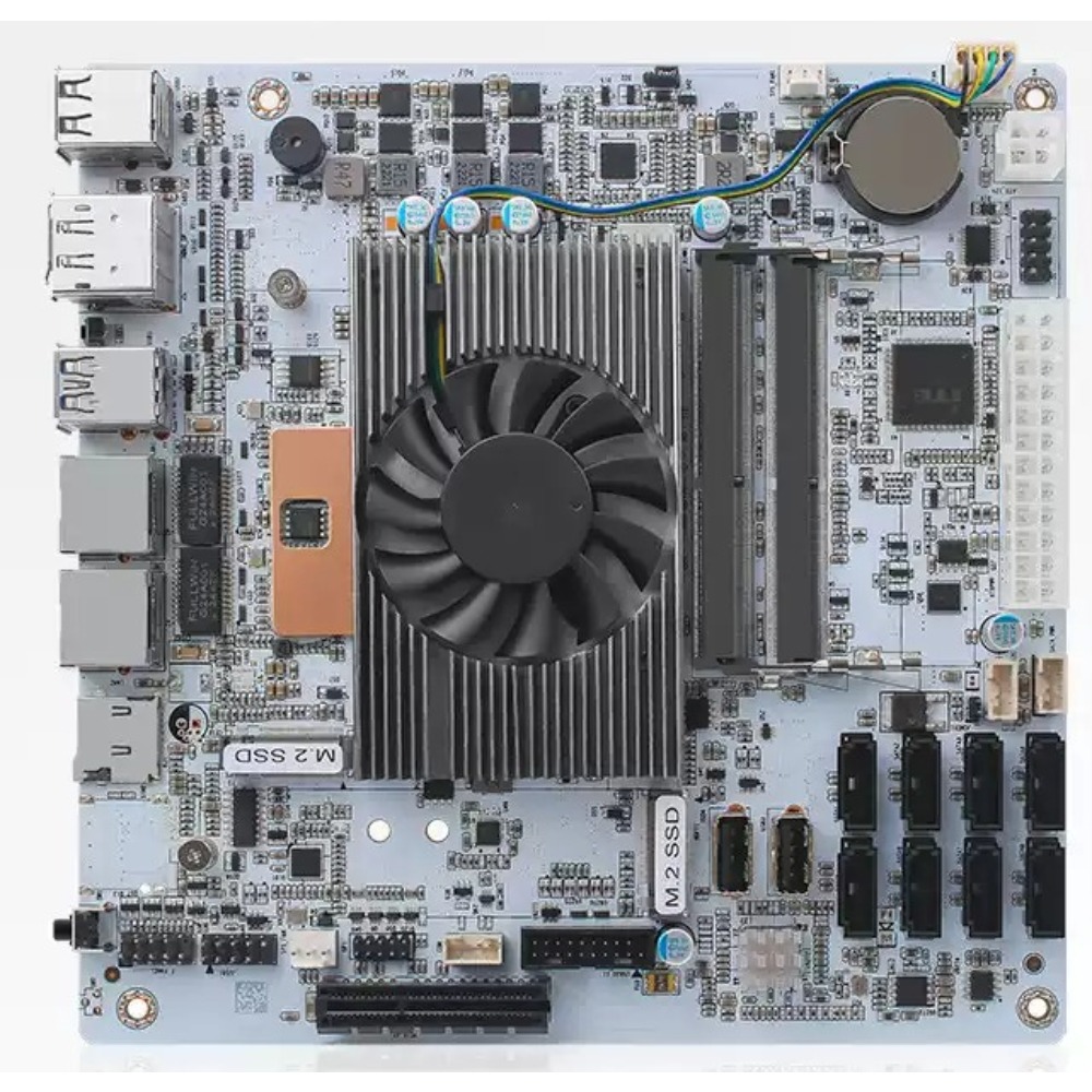 Mini-ITX Weißes M11 NAS-Mother – Nas Motherboard 8 Sata Mini Itx Bewertung und Preis