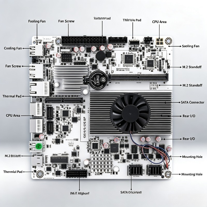 Mini-ITX-NAS-Motherboard mit N – Nas Motherboard 8 Sata Mini Itx Bewertung und Preis