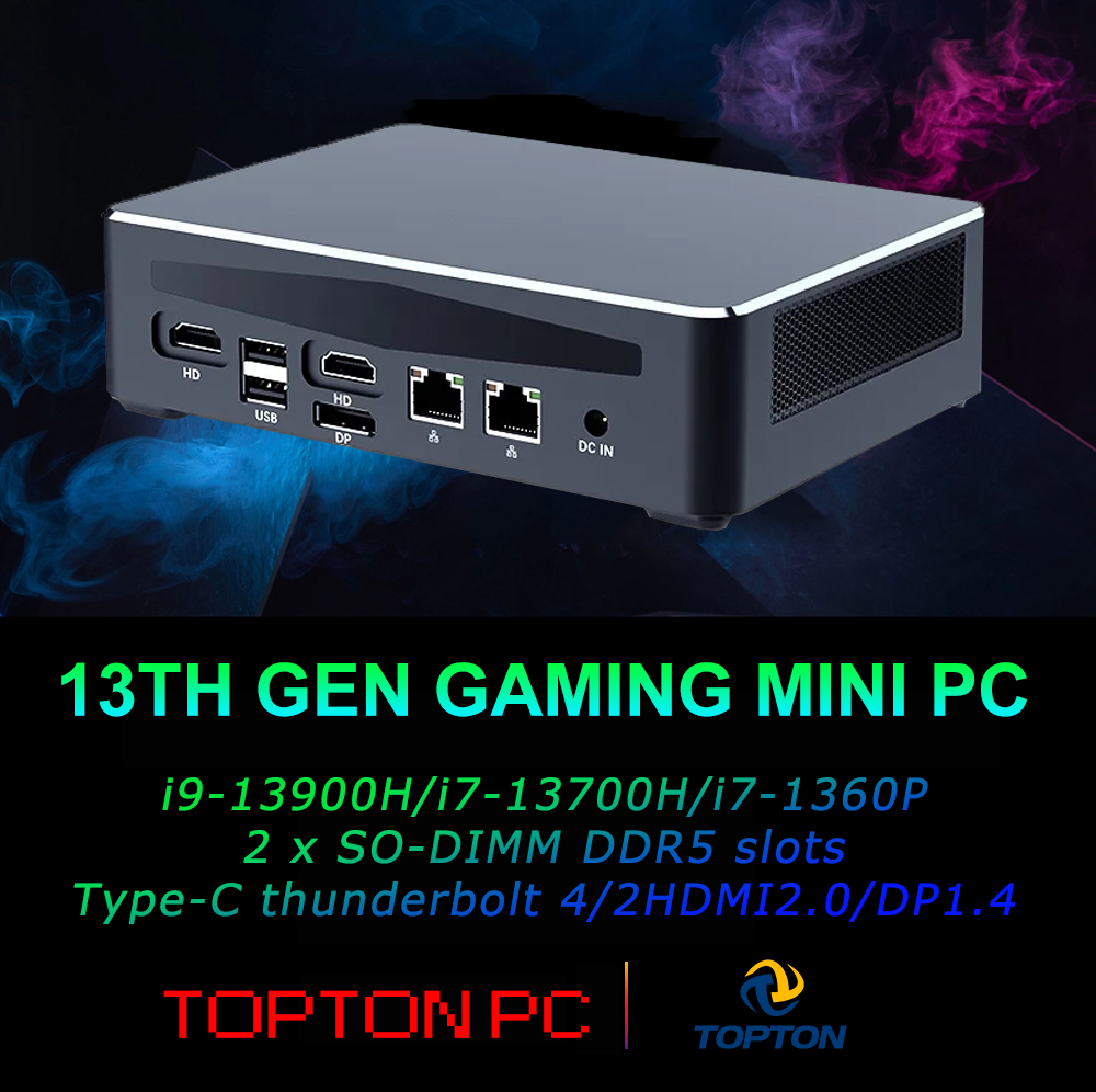 Leistungsstarker Desktop-Compu – Intel Core I9 13900H Mini Pc Bewertung und Preis