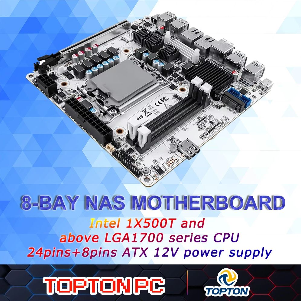 8-Bay NAS Mini ITX Motherboard – Nas Motherboard 8 Sata Mini Itx Bewertung und Preis